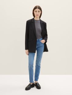 Джинсы женские TOM TAILOR 1030588 голубые 29/32