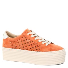 Кеды женские NoBrand SPICE SNEAKER оранжевые 39 EU