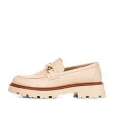 Лоферы женские INSTREET 80-31WB-816SS бежевые 38 RU