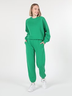 Спортивные брюки женские Colins CL1060308_Q1.V1 зеленые M Colins