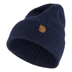 Шапка бини женская Fjallraven Directional Rib Beanie dark navy, one Size