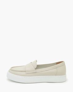 Лоферы женские Mascotte 58-3180512 бежевые 40 RU