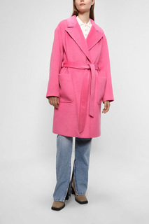 Пальто женское Belucci BL22086161CD-007 розовое 44 RU