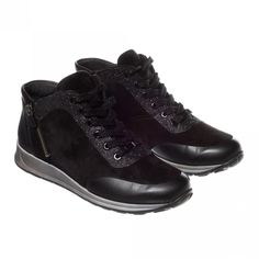Ботинки женские ARA Osaka-Stf 12-44504-01 черные 36 EU