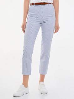 Брюки женские oodji 11701060 синие 44