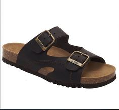 Сланцы мужские Scholl F303551019 коричневые 41 EU
