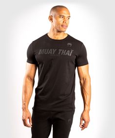 Футболка мужская Venum Muay Thai Venum Muay Thai VT T-Shirt черная M