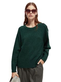 Джемпер женский Scotch & Soda 168901/5193 зеленый XS