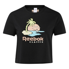 Футболка Reebok Black для женщин, GJ4864, размер XL