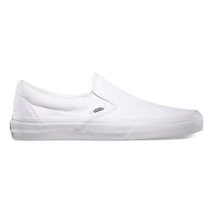 Слипоны унисекс Vans Classic VEYEW00 белые 46 EU