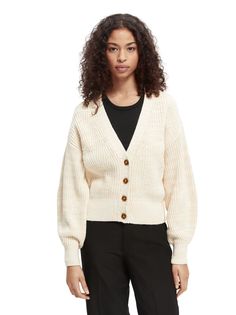 Кардиган женский Scotch & Soda 167937/0171 бежевый XS