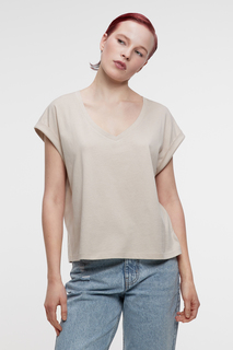 Футболка женская Befree 2221416429 серая XS