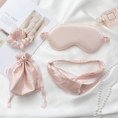 Маска для сна Kawaii Factory KW189-000130 розовая
