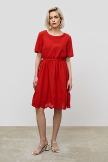 Платье женское Baon B4523111 красное S