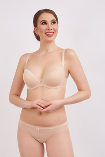 Трусы женские Milavitsa Classic elegant бежевые 94