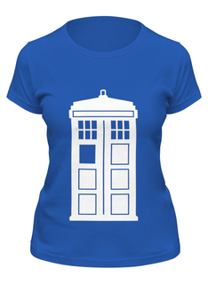 Футболка мужская Printio Tardis (тардис) синий 2XL