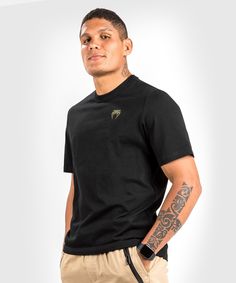 Футболка мужская Venum Fangs T-Shirt черная XXL