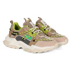 Кроссовки женские United Colors of Benetton FLOW BTW227210 бежевые 37 RU