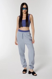 Спортивные брюки женские Juicy Couture JCSB222029/320 голубые 42 RU