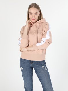 Толстовка женская Colins CL1060222_Q1.V1 бежевая L
