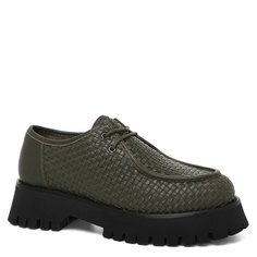 Полуботинки женские Tendance YS-81136A-6 зеленые 37 EU