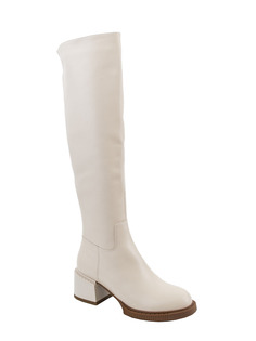 Ботфорты женские Milana 2224401 бежевые 36 RU