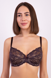 Бюстгальтер женский Milavitsa Classic коричневый 70C