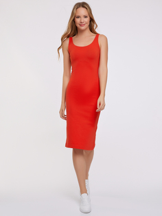Платье женское oodji 14015007-2B красное L