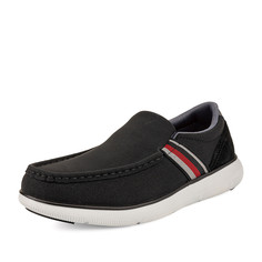 Слипоны мужские quattrocomforto 189-31MV-843VT черные 42 RU