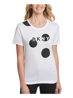 Футболка женская DKNY P9JHMCNA белая S