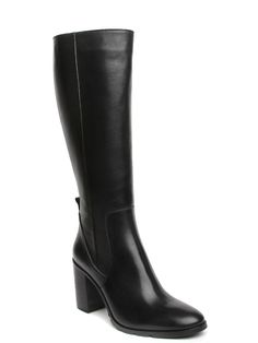 Ботфорты женские Milana 1925101 черные 40 RU