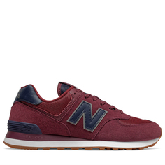 Кроссовки мужские New Balance 574 бордовые 41.5 EU