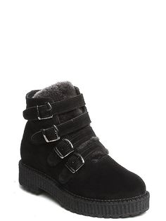 Ботинки женские Milana 1922272 черные 40 RU