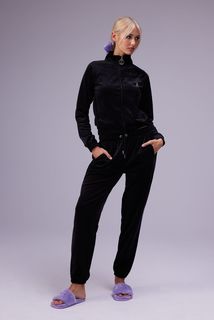 Толстовка женская Juicy Couture JCAPW044/101 черная 42 RU