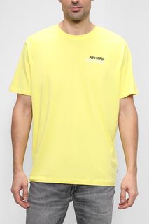 Футболка мужская Esprit 022EE2K325 желтая 2XL