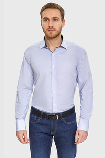 Рубашка мужская Kanzler 2A-406SL-11124-50 фиолетовая 41