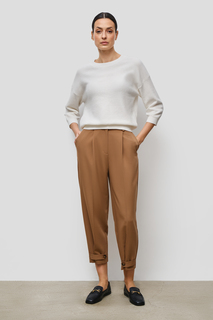 Брюки женские Baon B2923014 коричневые XS