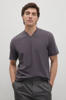 Футболка мужская Finn Flare FSD21016 серая M