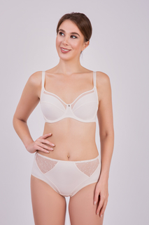 Трусы женские Milavitsa Classic elegant бежевые 4XL