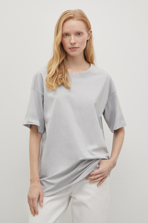 Футболка женская Finn Flare BAS-100107 серая S