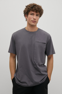 Футболка мужская Finn Flare FSD21019 серая L