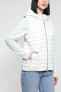 Утепленный жилет женский GEOX W3525DT2449 белый 44 IT