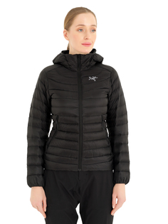 Спортивная куртка женская Arcteryx Cerium Lt Hoody Womens черная S Arcteryx