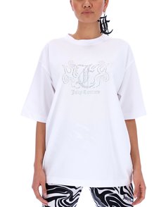 Футболка женская Juicy Couture JCWC121036/117 белая 42 RU