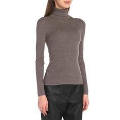 Водолазка женская Maison David YD28 коричневая XL