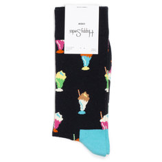 Носки унисекс Happy Socks Happy-Socks-Milkshake разноцветные 41-46