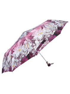 Зонт женский ZEST 53616 розово-серый