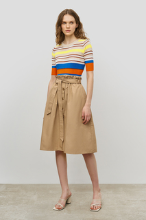 Юбка женская Baon B4723010 бежевая XL