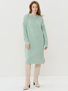 Платье женское VAY 5232-2501 зеленое 46-48 RU