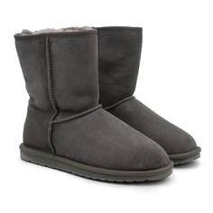 Угги женские Emu Australia Stinger Lo W10002 серые 42 RU